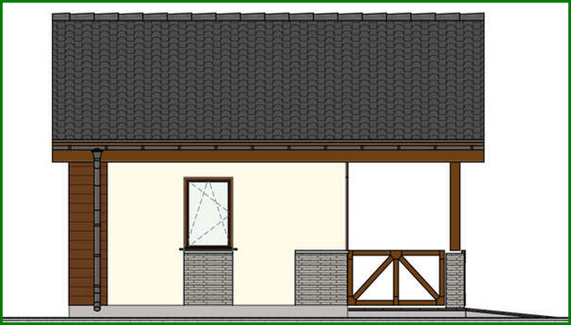 Visualization gallery - The project of a home workshop with a basement with a total area of 20 square meters. m