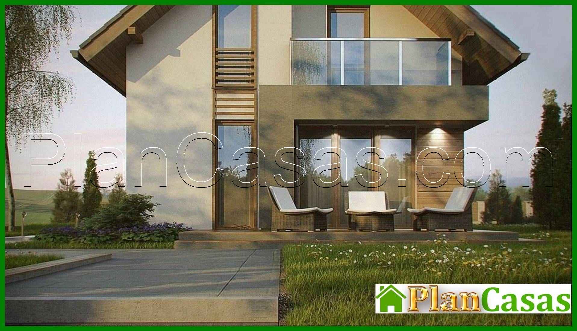 Visualization gallery - Small classic house project for a narrow plot