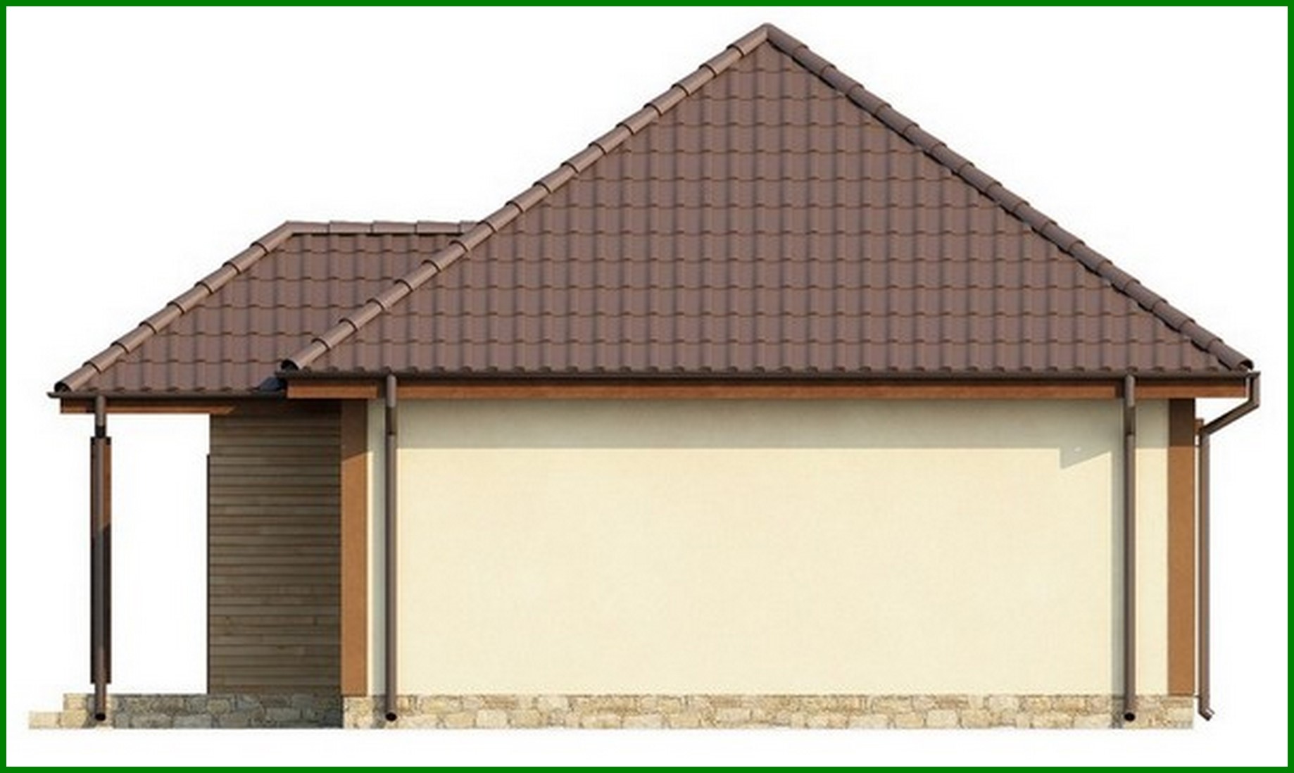 Visualization gallery - Small house 50 m2