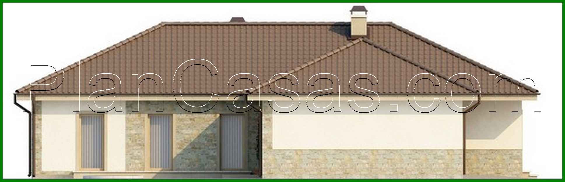 Visualization gallery - Scandinavian-style single-storey cottage project