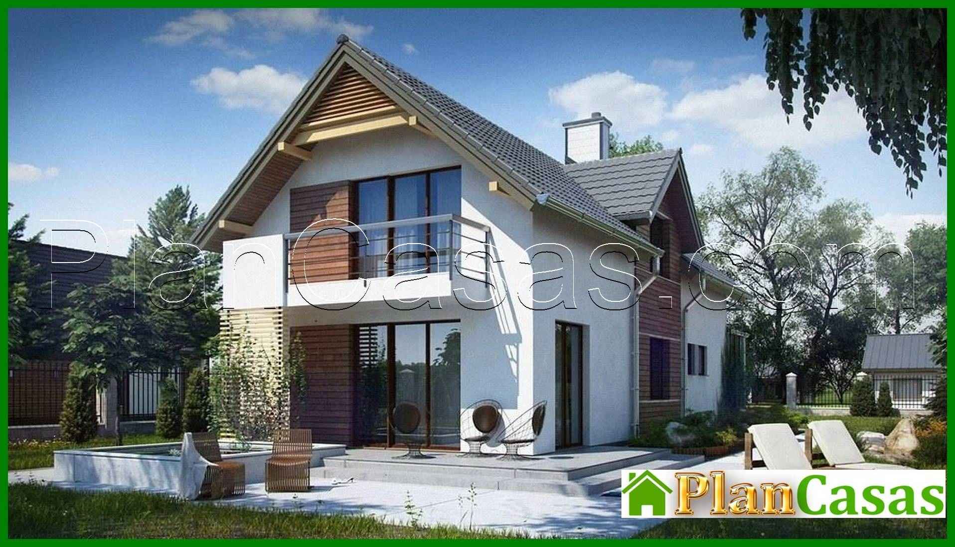 Visualization gallery - Project of a house with a garage for a narrow plot