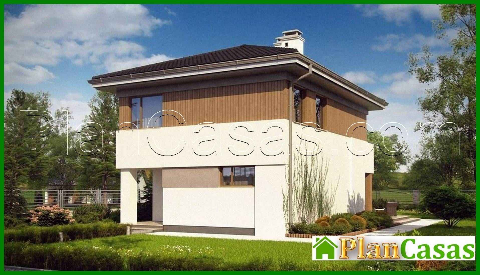 Visualization gallery - Compact two-story cottage project