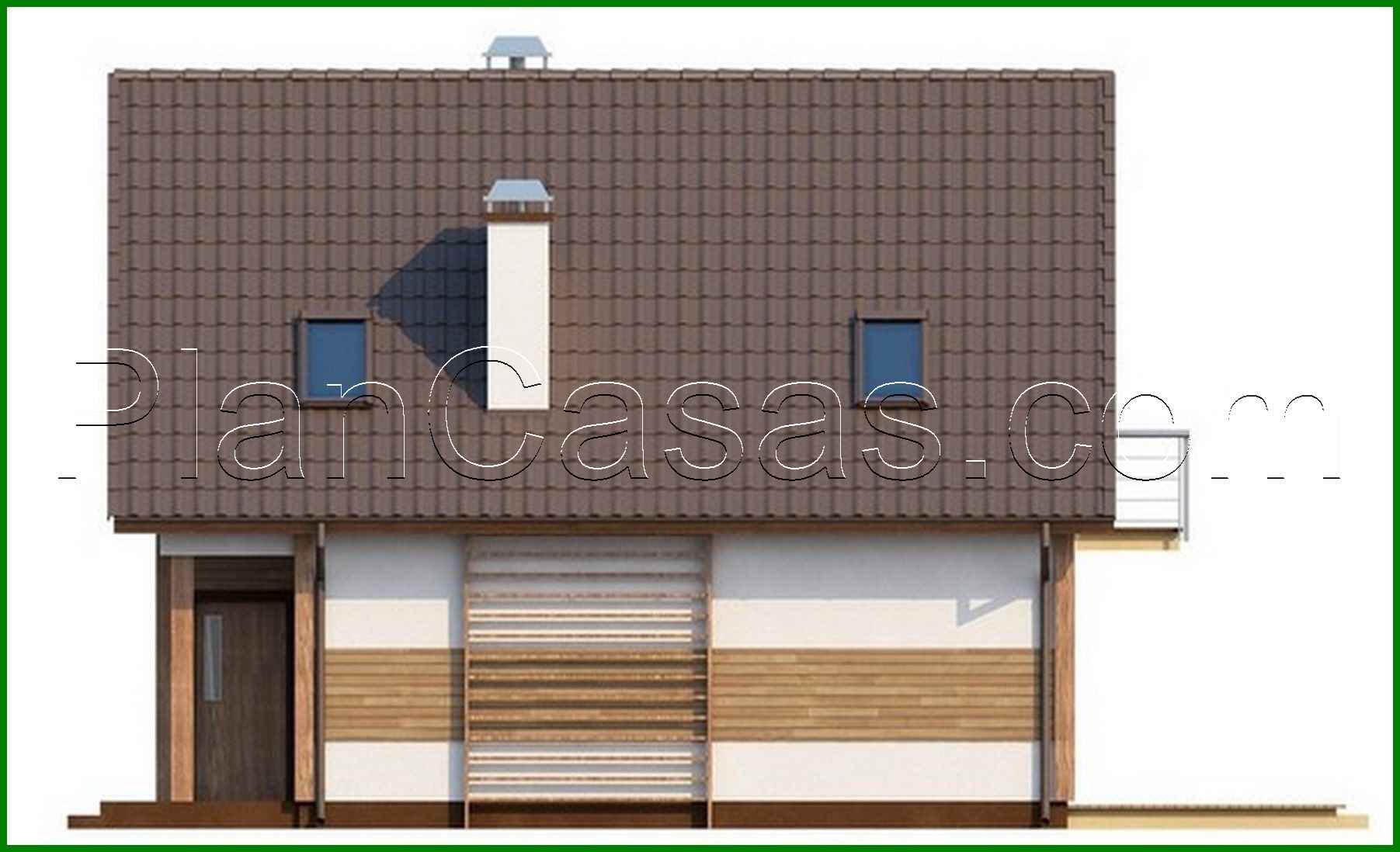 Visualization gallery - House design for a narrow plot