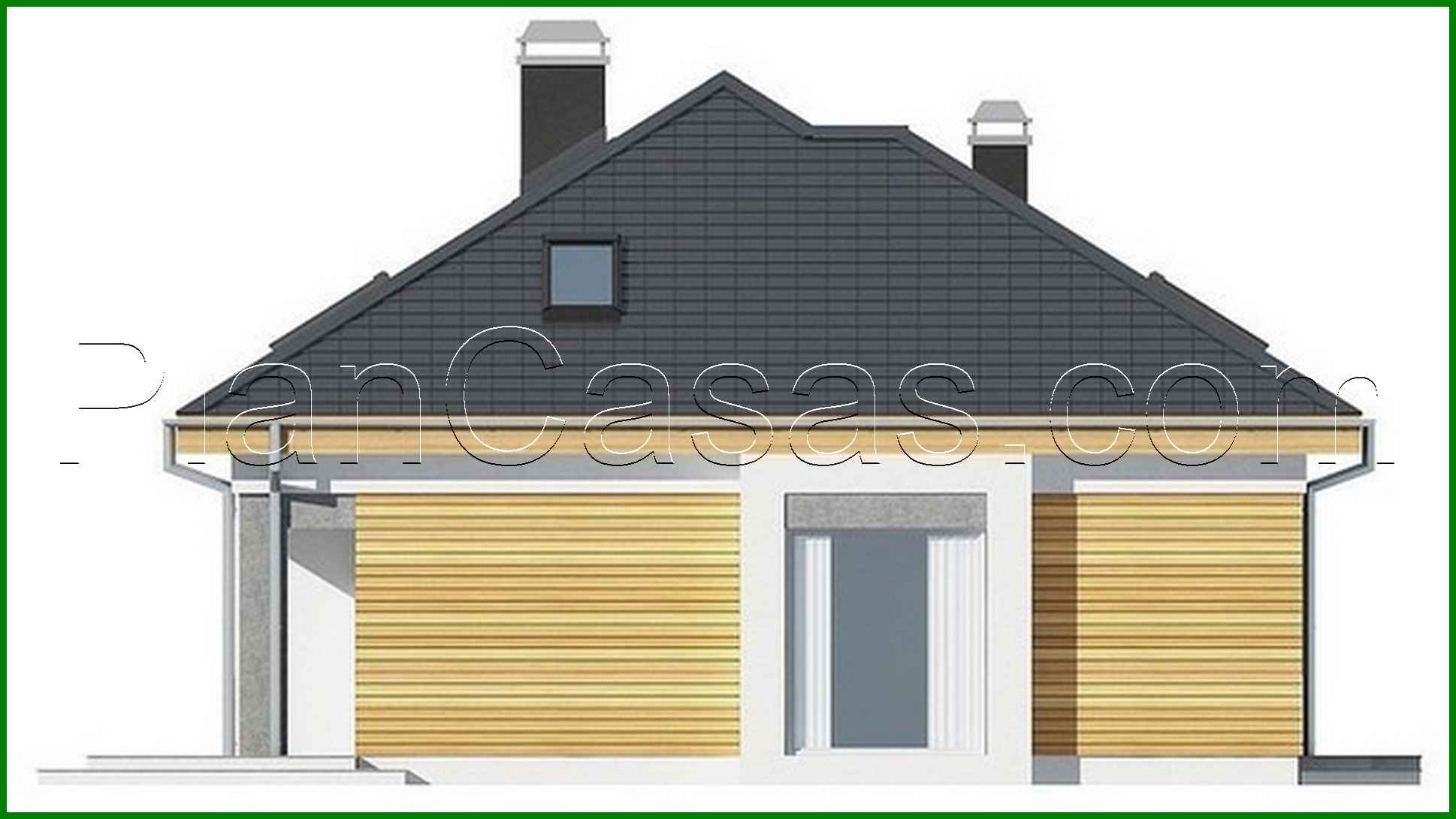 Visualization gallery - House project with additional rooms on the ground floor