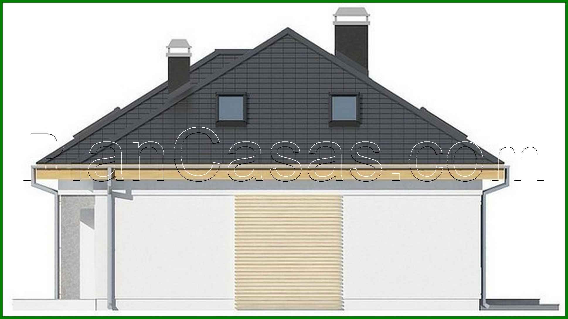 Visualization gallery - House project with additional rooms on the ground floor