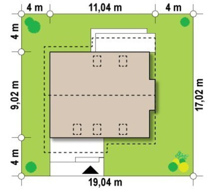 Visualization gallery - A project of a comfortable cottage with an office on the ground floor