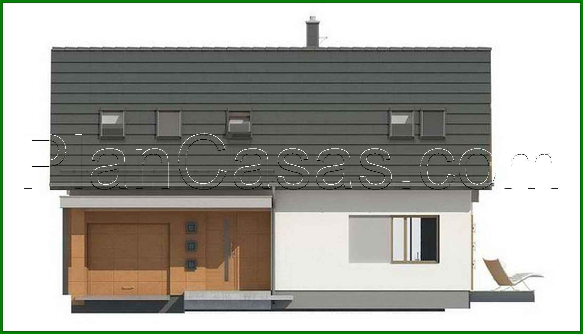 Visualization gallery - Small house project with attic and garage