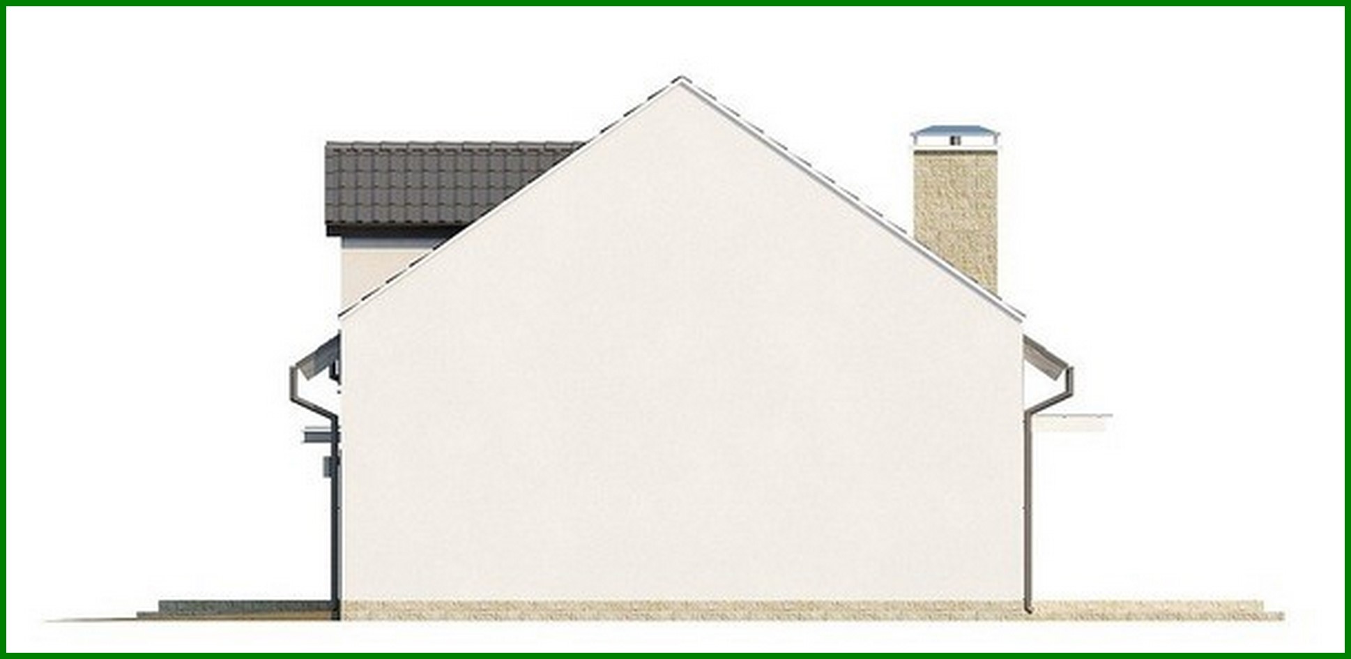 Visualization gallery - The project of a modern cozy cottage