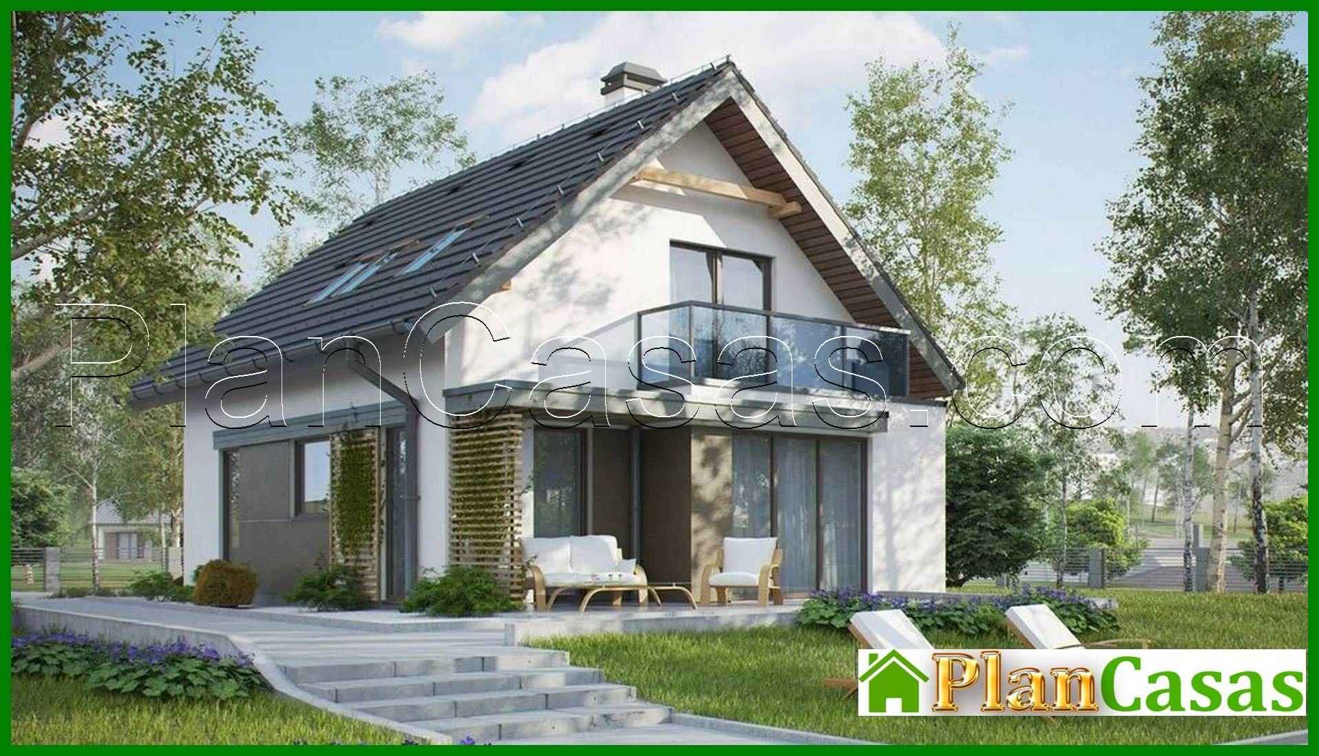 Visualization gallery - The project of a narrow house with an attic in a traditional style