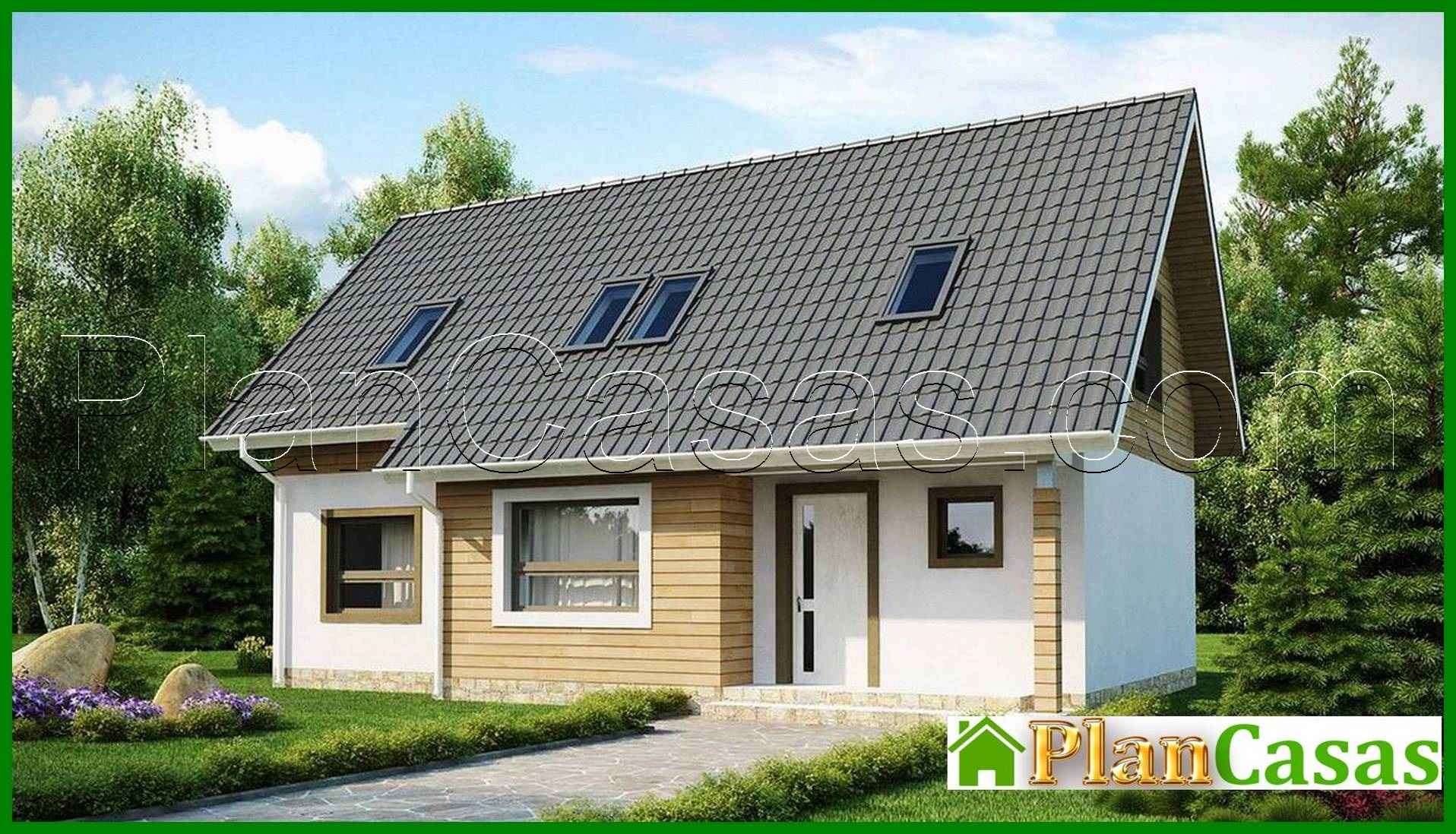 Visualization gallery - Project of a classic house with a room on the ground floor