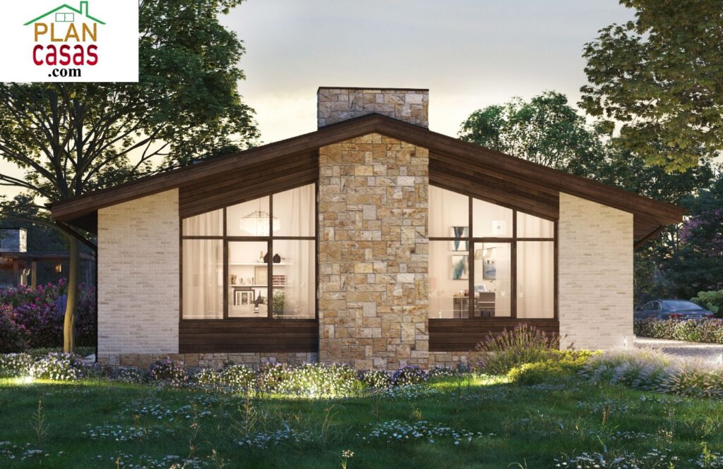 One storey house house plan