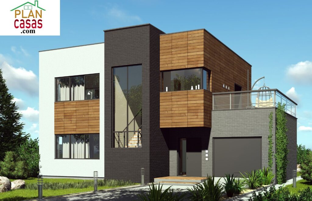 Modern house house plan