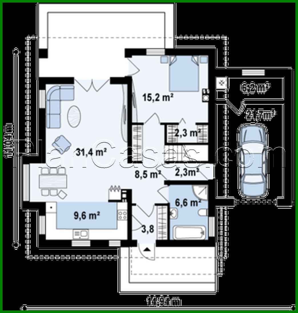 Visualization gallery - The project of a nice cottage with an area of 184 square meters. m with attached garage