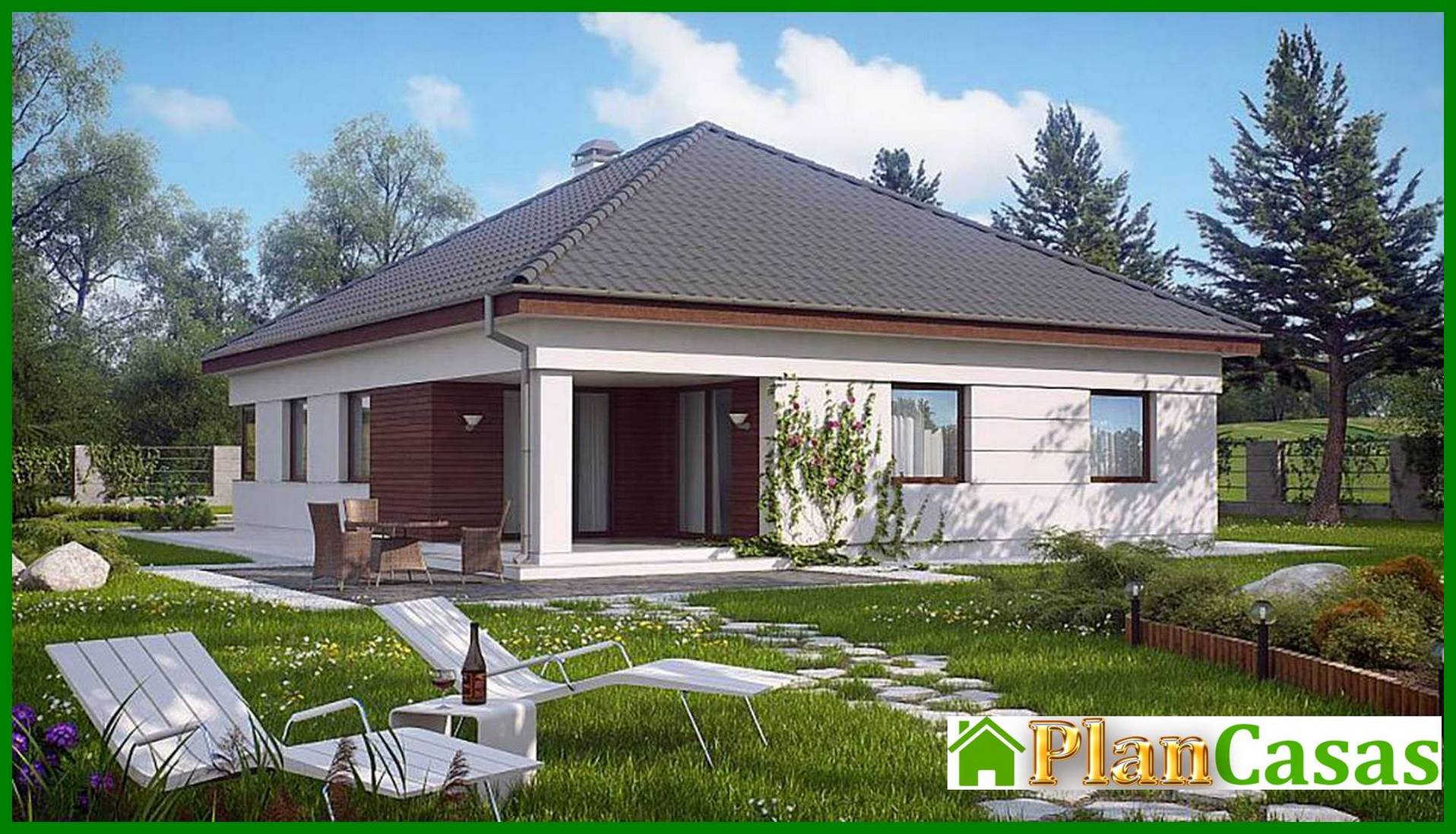 The project of a nice house on 155 square meters. m with rational division of space house plan