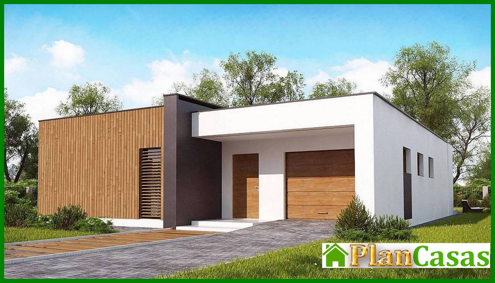 Plan of a modern residential building on 148 square meters. m in the style of minimalism house plan