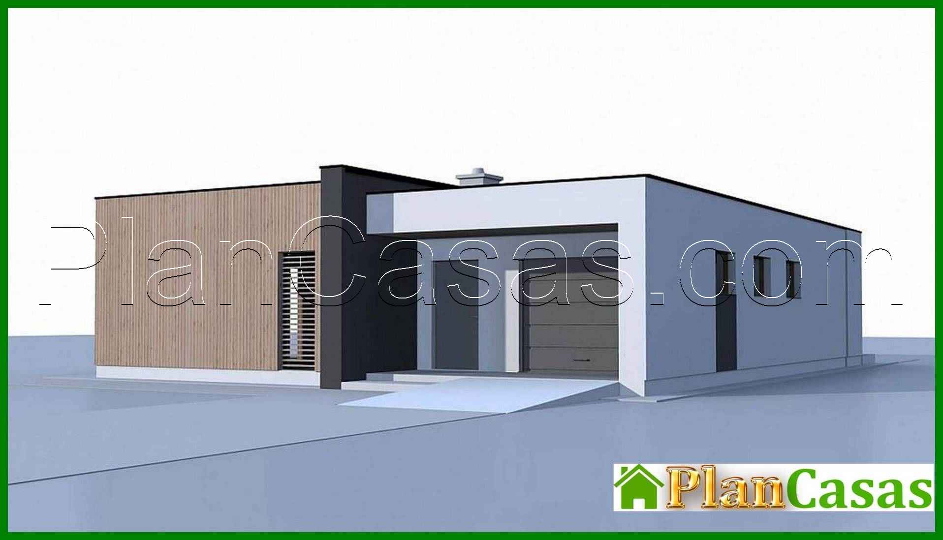 Visualization gallery - Plan of a modern residential building on 148 square meters. m in the style of minimalism