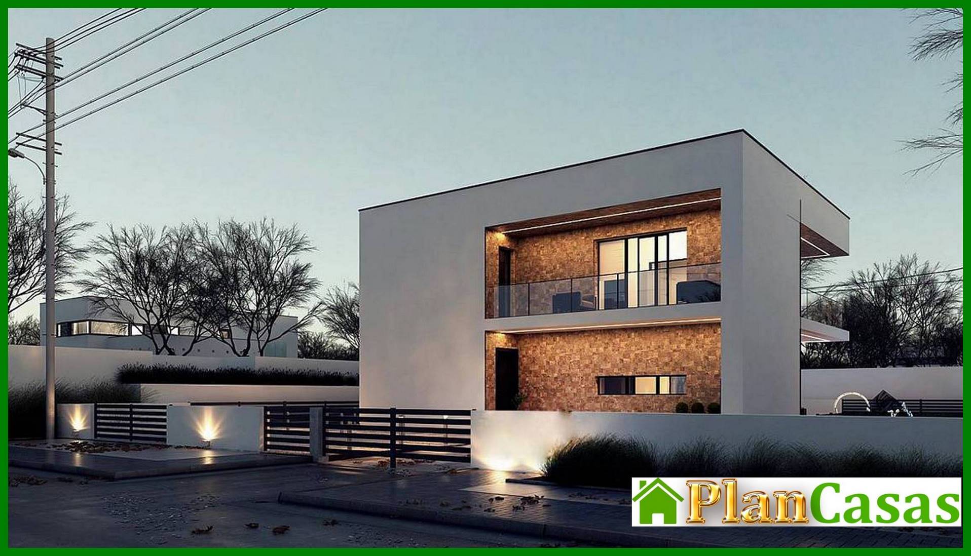 Visualization gallery - Plan of a nice two-story cottage on 183 square meters. m in the style of minimalism