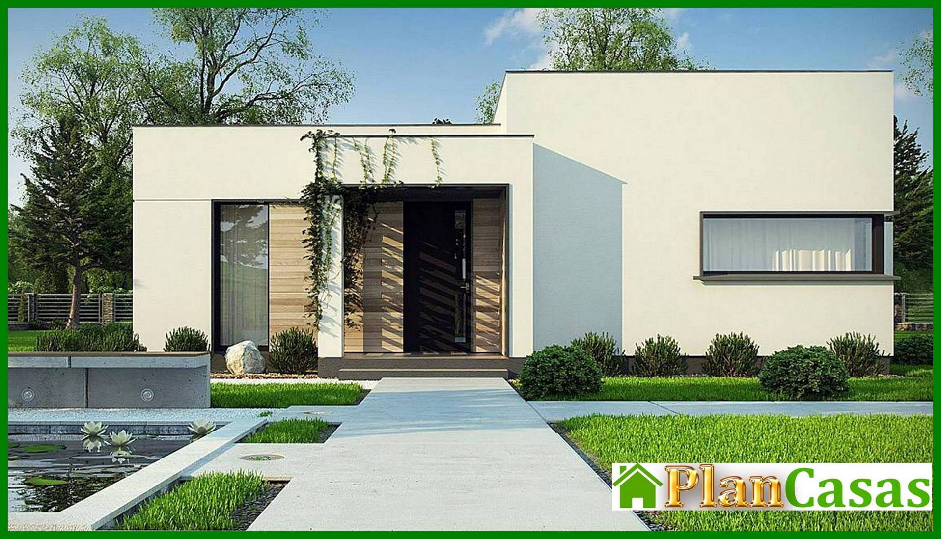 The project of a stylish house with an area of 102 square meters. m for a small family house plan