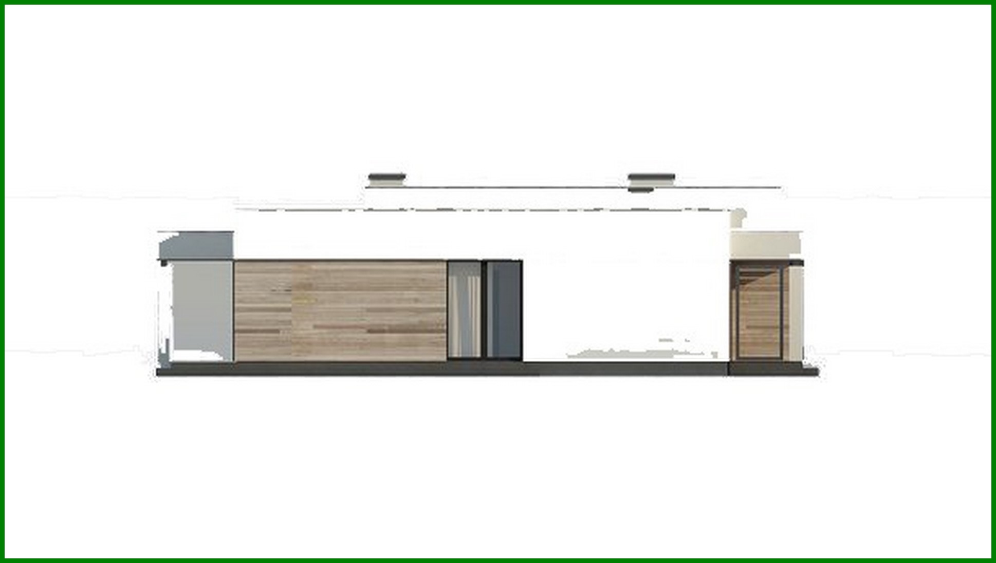 Visualization gallery - The project of a stylish house with an area of 102 square meters. m for a small family