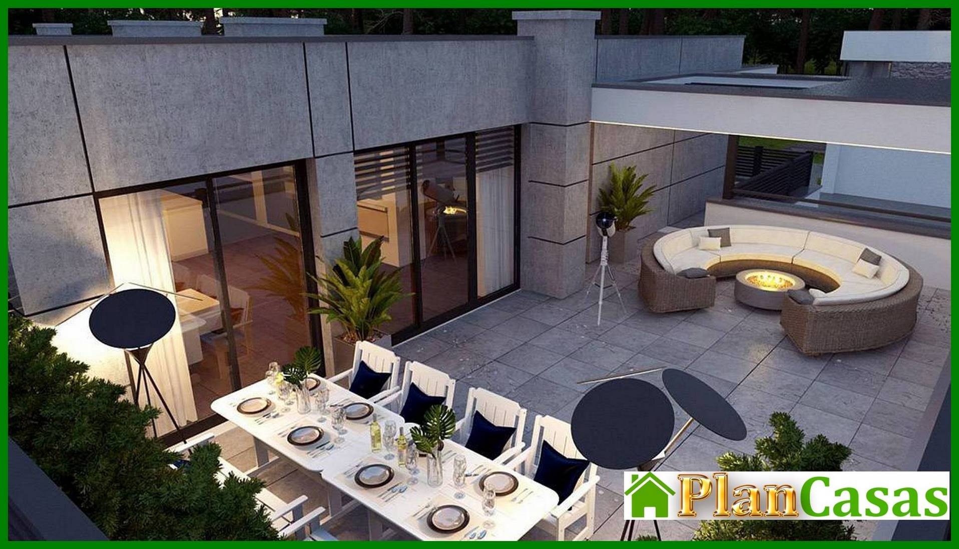 Visualization gallery - The project of a chic mansion on 246 square meters. m for a large family from different generations