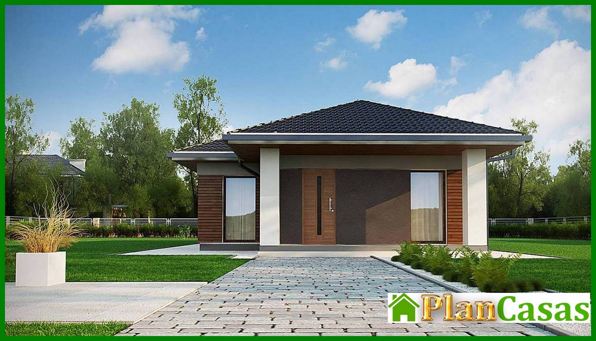 Plan of a small cottage on 89 square meters. m for seasonal living house plan