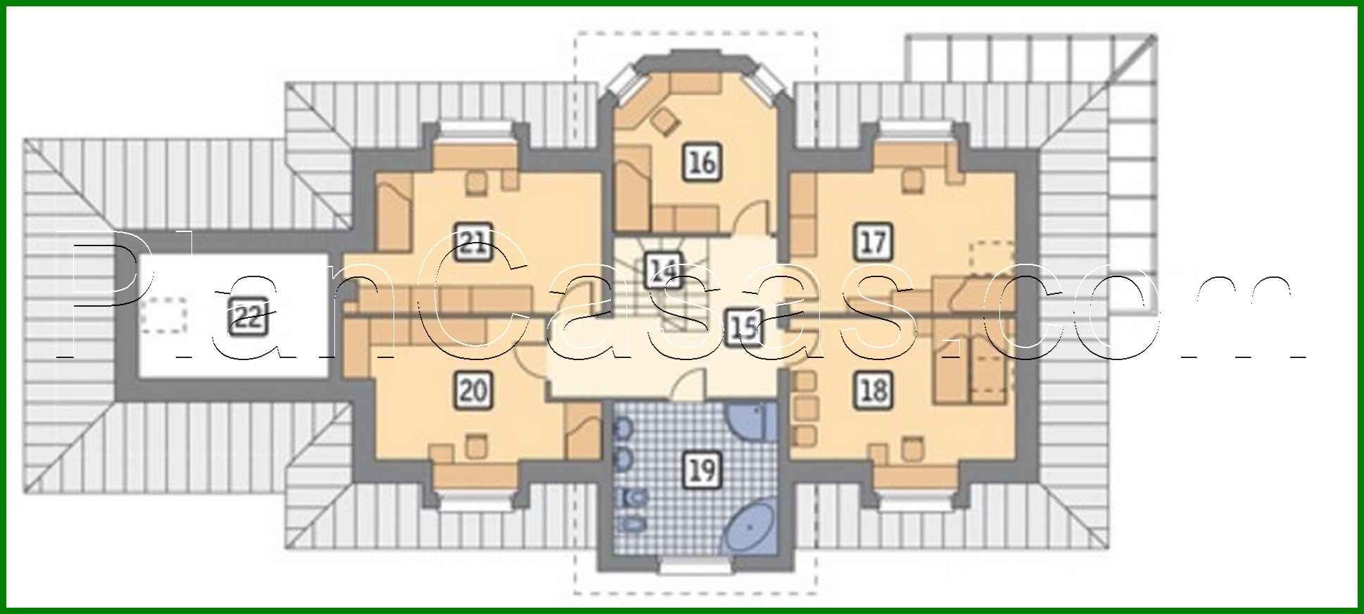 Visualization gallery - Beautiful house with a catchy roof