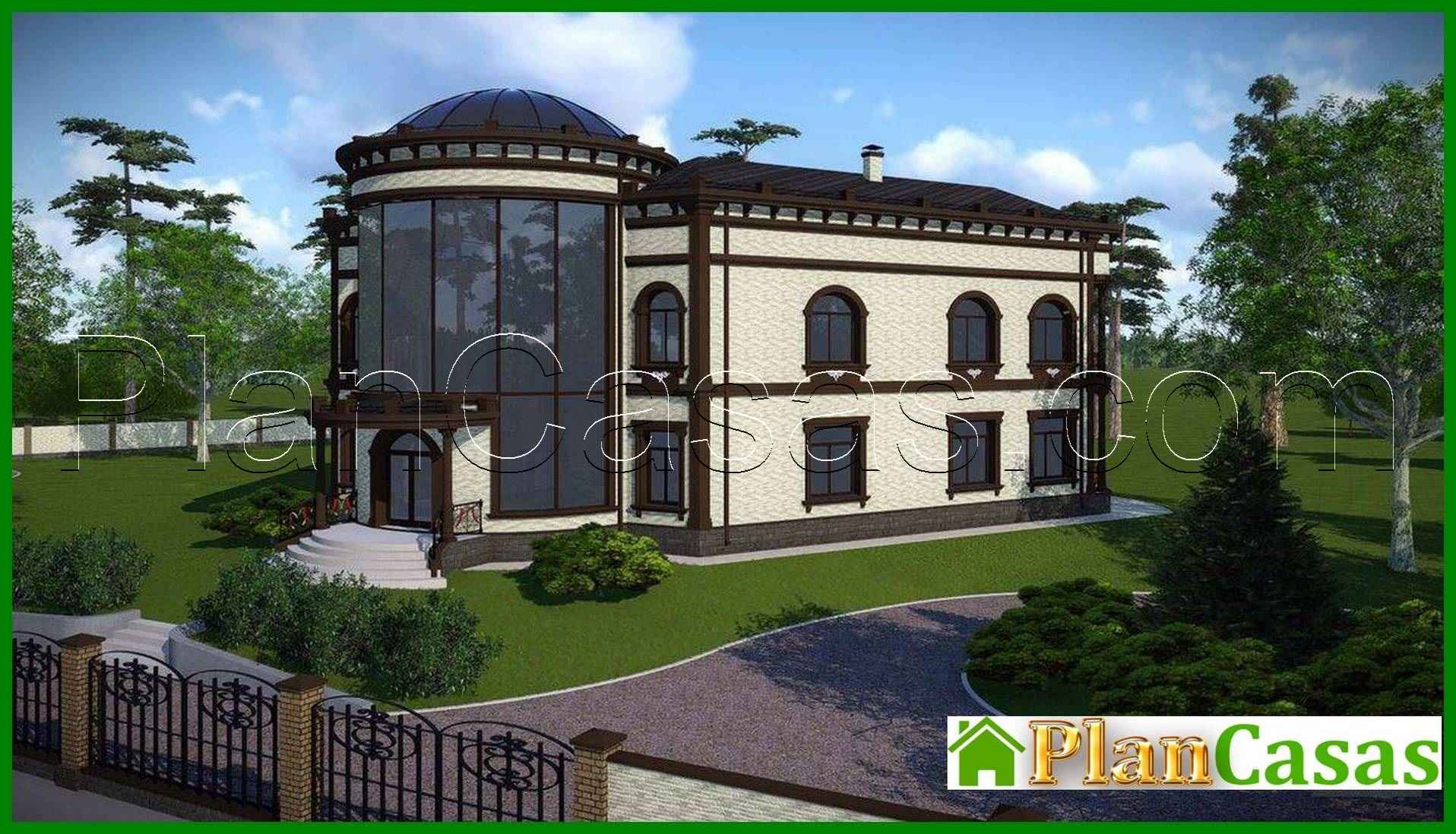 Visualization gallery - Luxury representative residence with a revolutionary roof