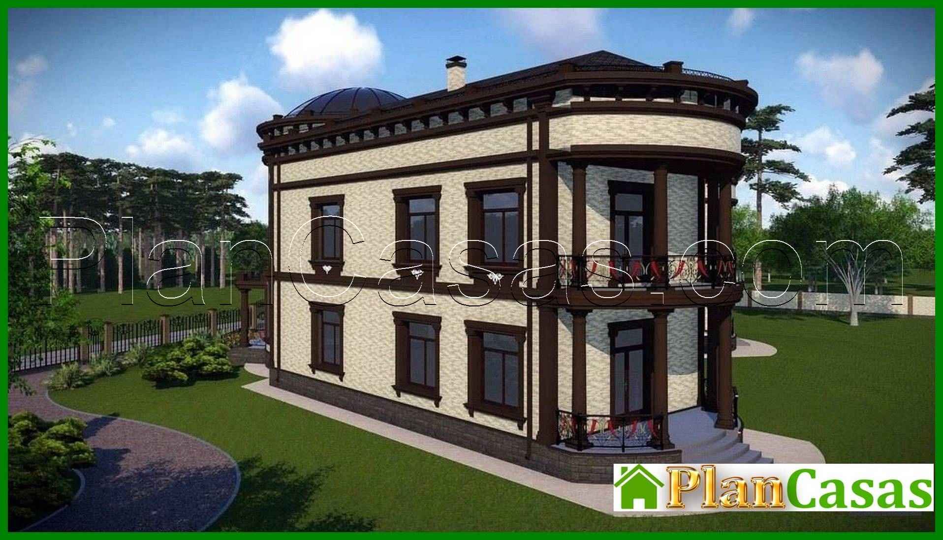 Visualization gallery - Luxury representative residence with a revolutionary roof