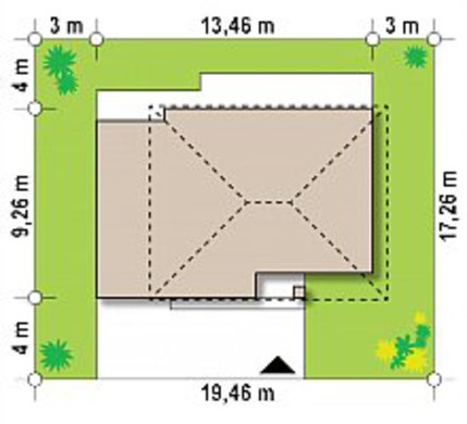 Visualization gallery - Small compact two-story house
