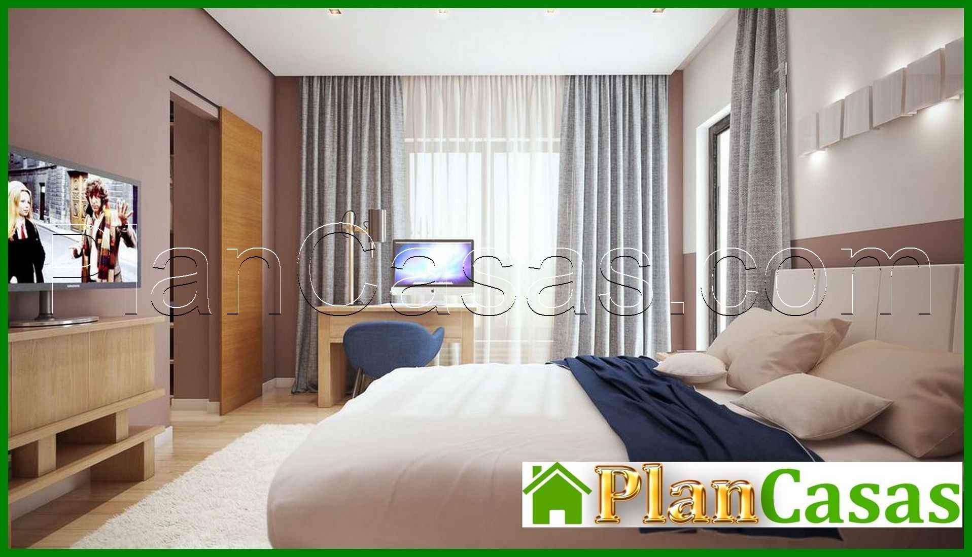 Visualization gallery - Plan of an attractive mansion for three families