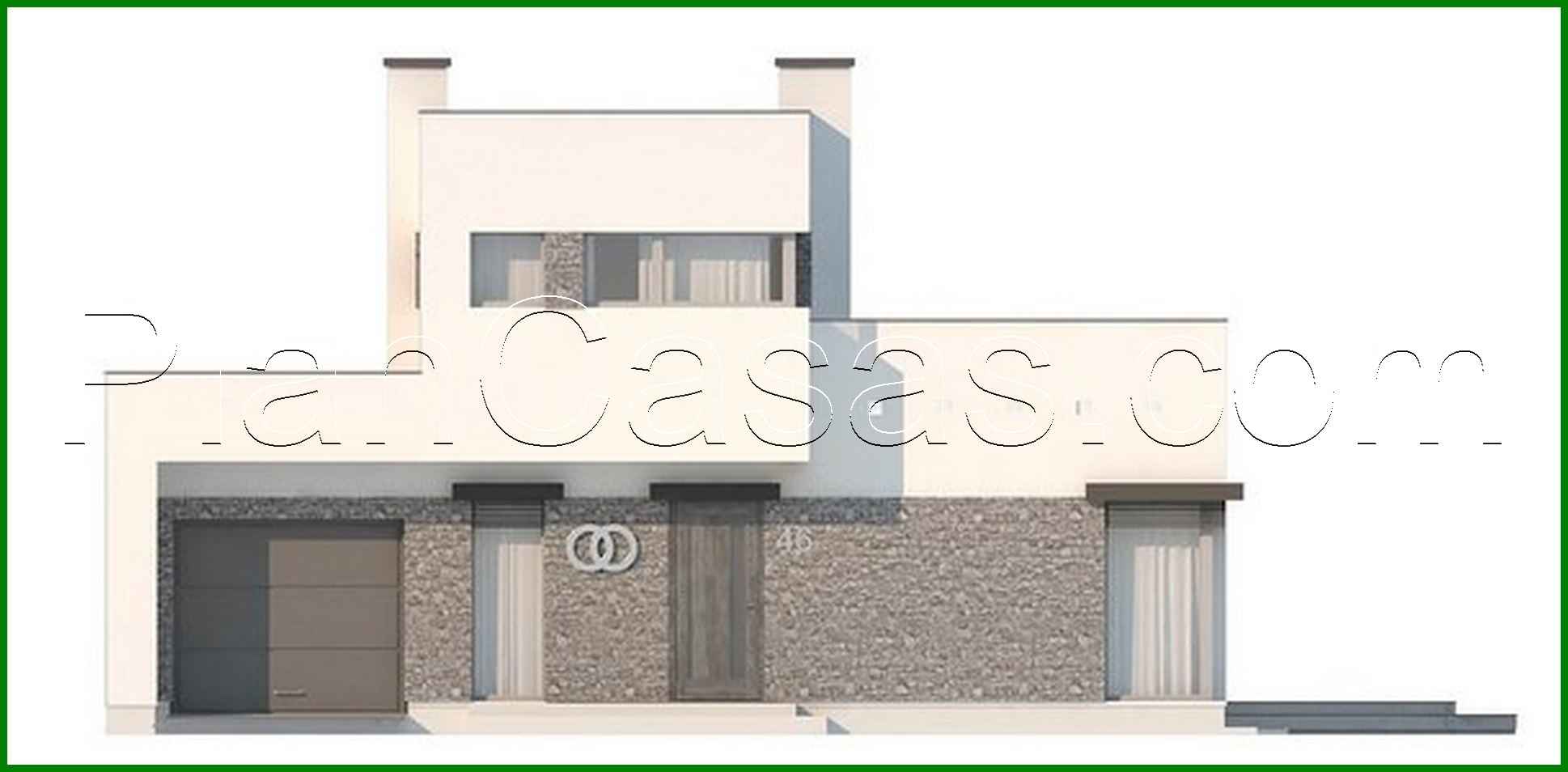 Visualization gallery - Modern cottage with an area of up to 150 m2