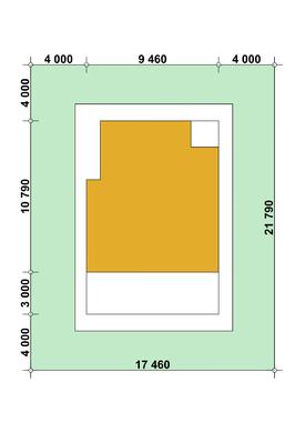 Visualization gallery - The architectural design of an ultramodern cottage, two floors