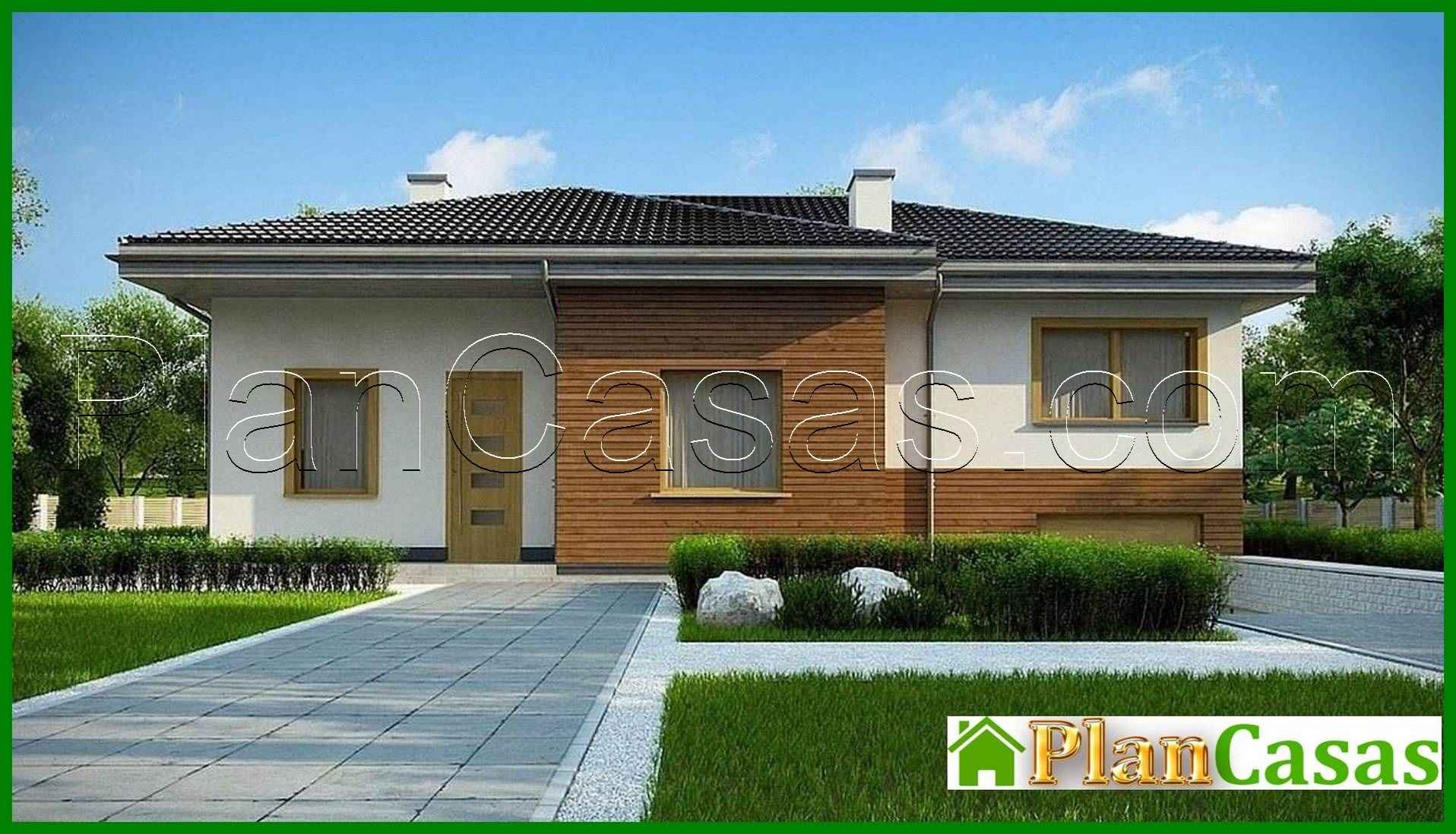 House project with a garage in the basement house plan