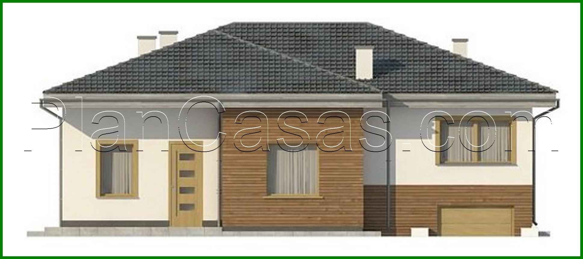 Visualization gallery - House project with a garage in the basement