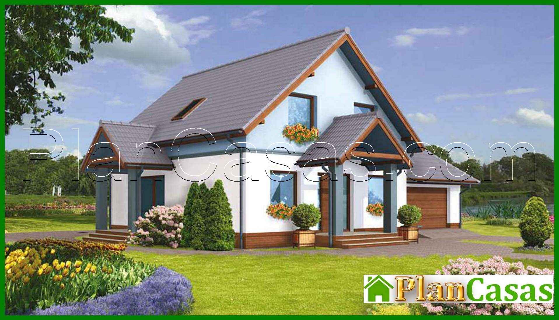 Visualization gallery - Beautiful house with a garage