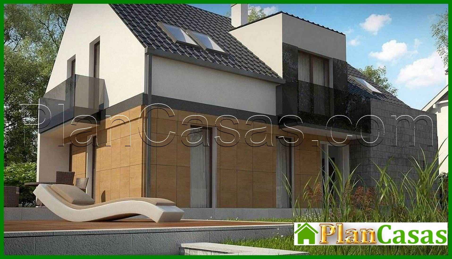 Visualization gallery - Two-story cottage in a classic style with an eclectic inclusion of cubism