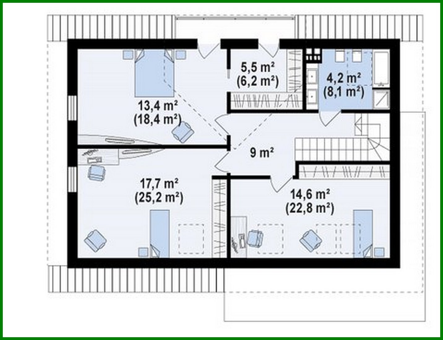 Visualization gallery - Simple Attic House Project