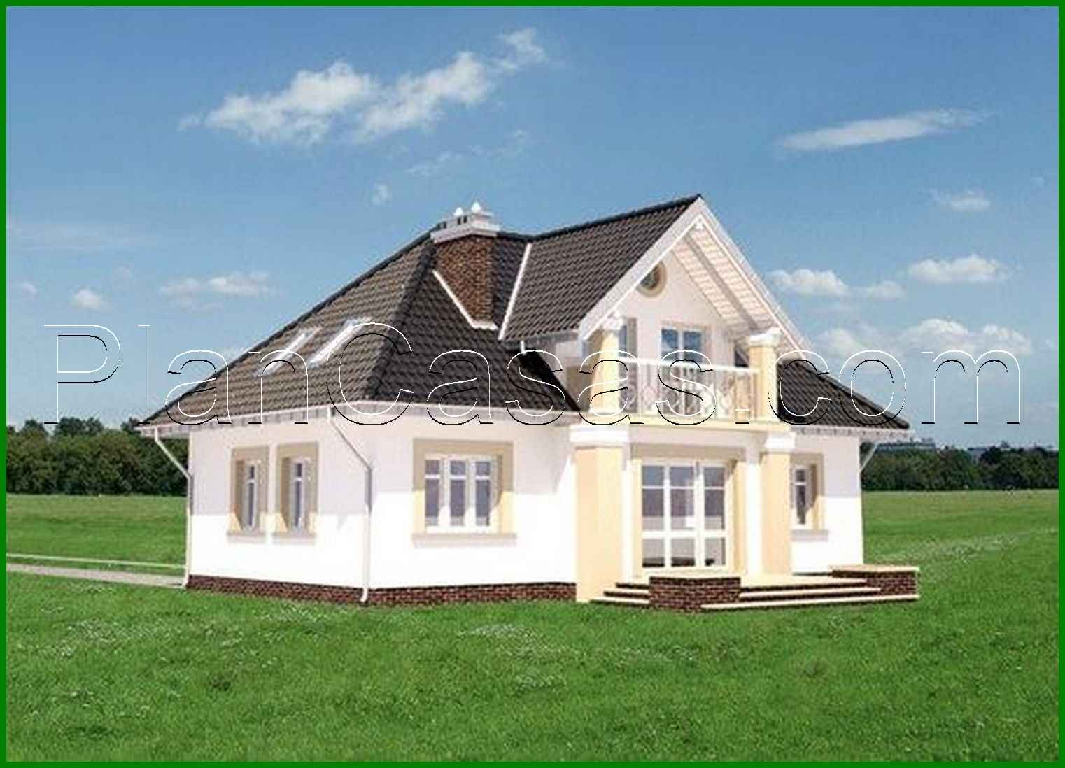 Visualization gallery - Residential country estate with 120 m2 of living space