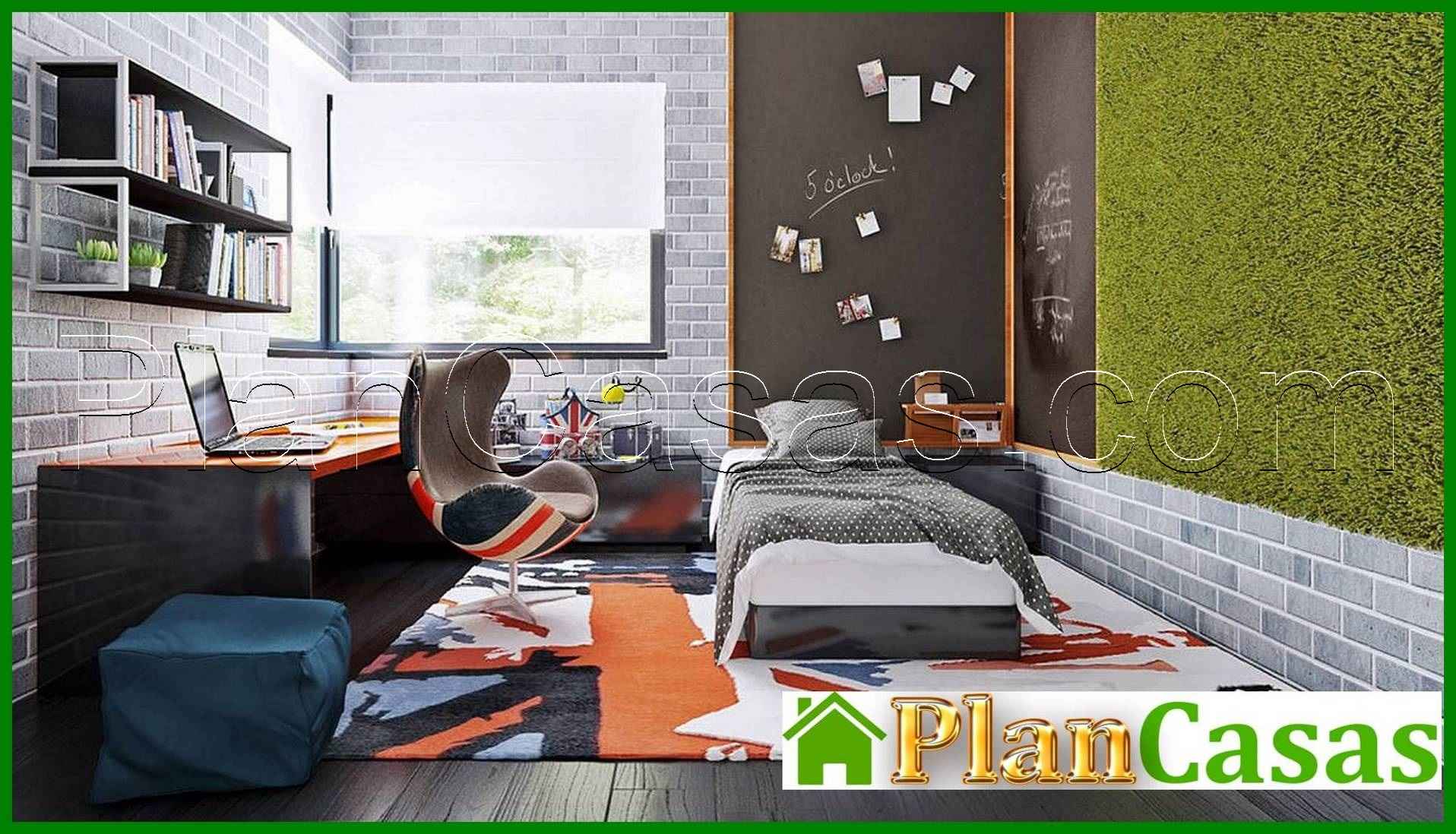 Visualization gallery - Two-story cottage with a flat roof