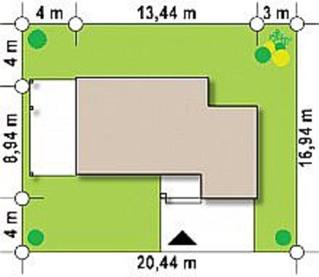 Visualization gallery - Two-story cottage with a flat roof