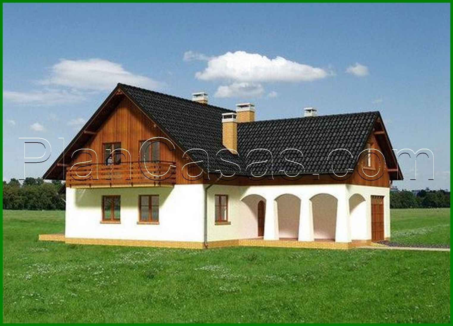 Visualization gallery - Two-floor apartment building with luxurious master apartments