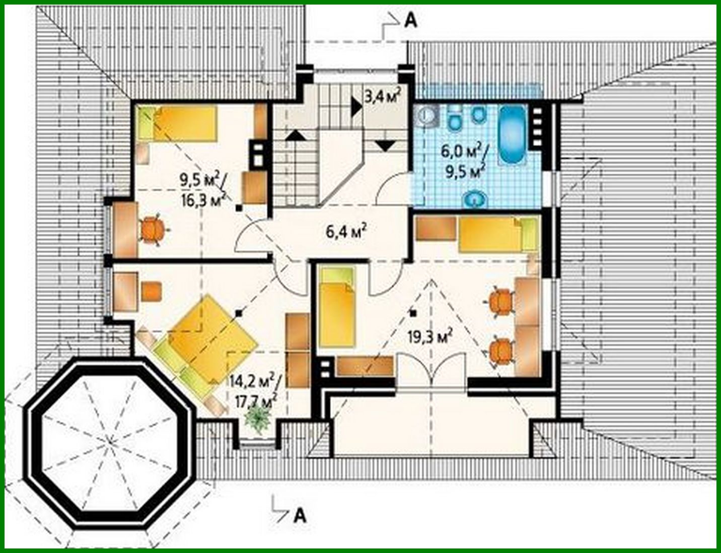 Visualization gallery - Unusual residential building resembling a castle