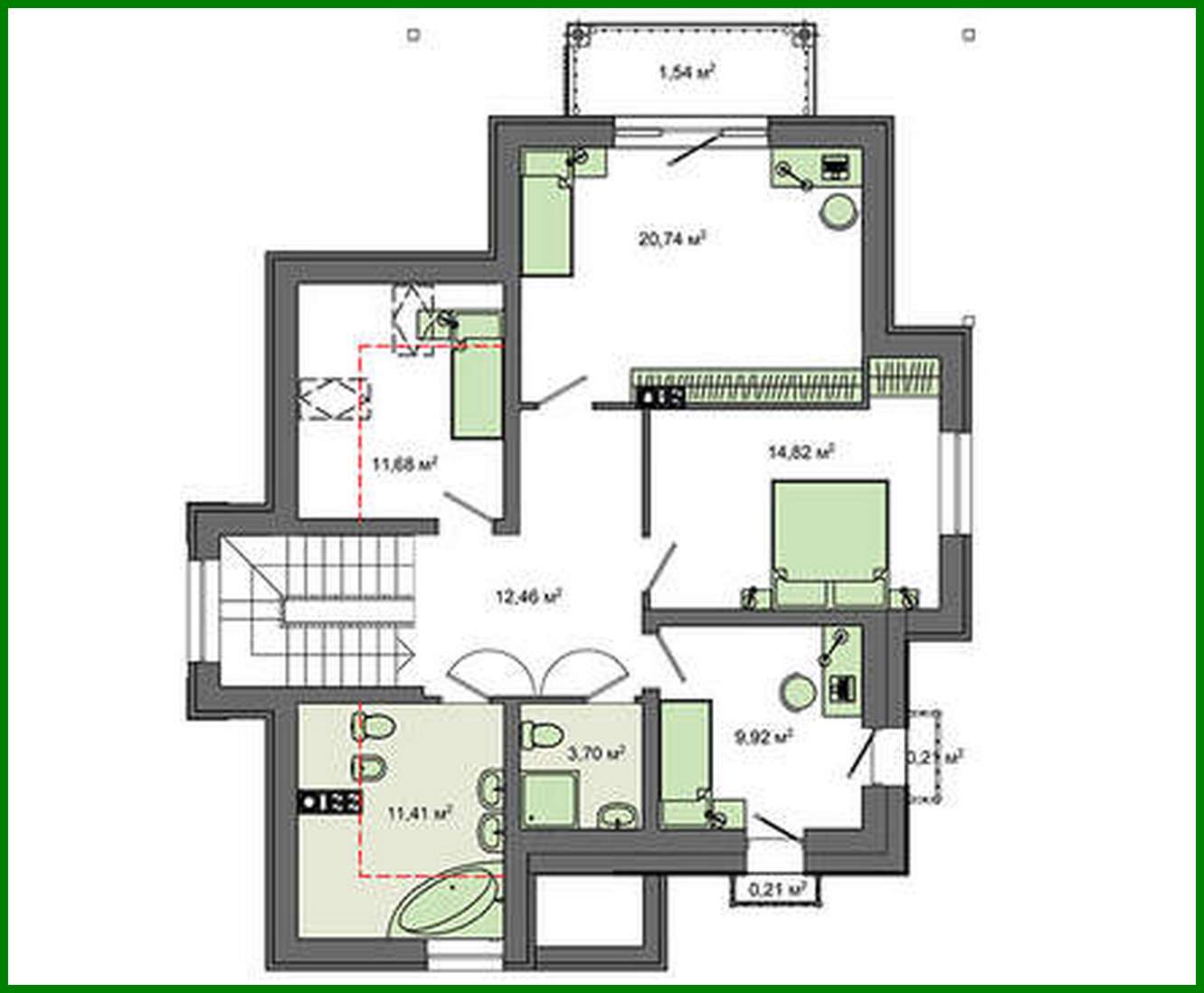 Visualization gallery - Attractive residential building - castle