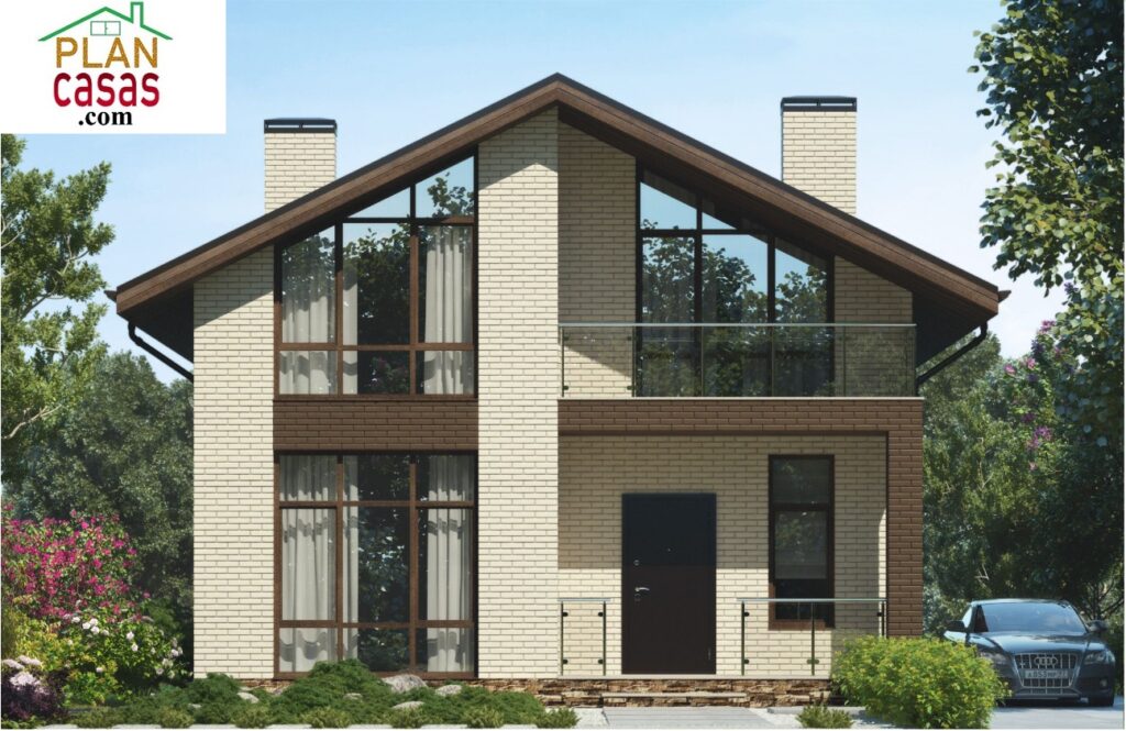 Two storey house house plan