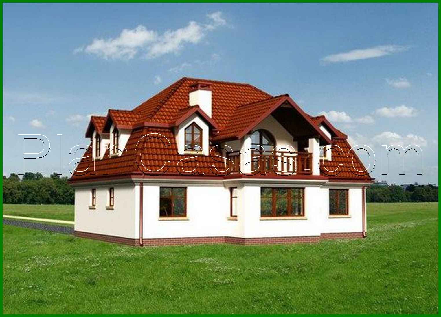 Visualization gallery - Two-story estate for eight bedrooms