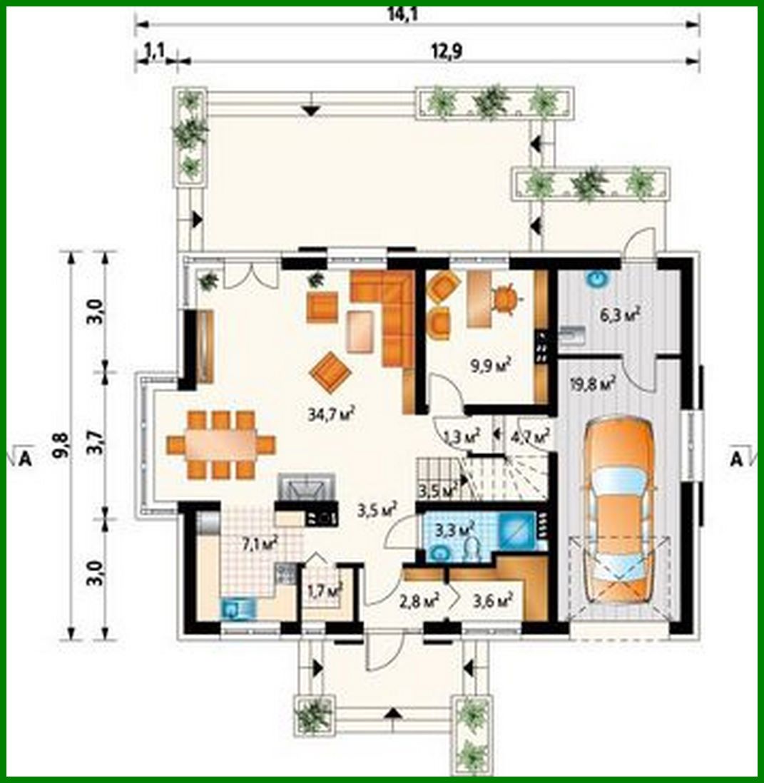 Visualization gallery - The project of a magnificent mansion for a happy family