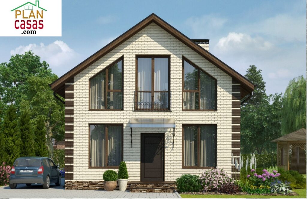Two storey cottage house plan